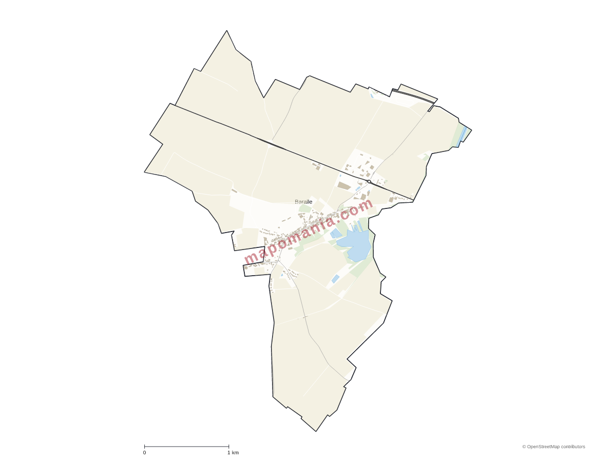 Carte de Baralle à personnaliser