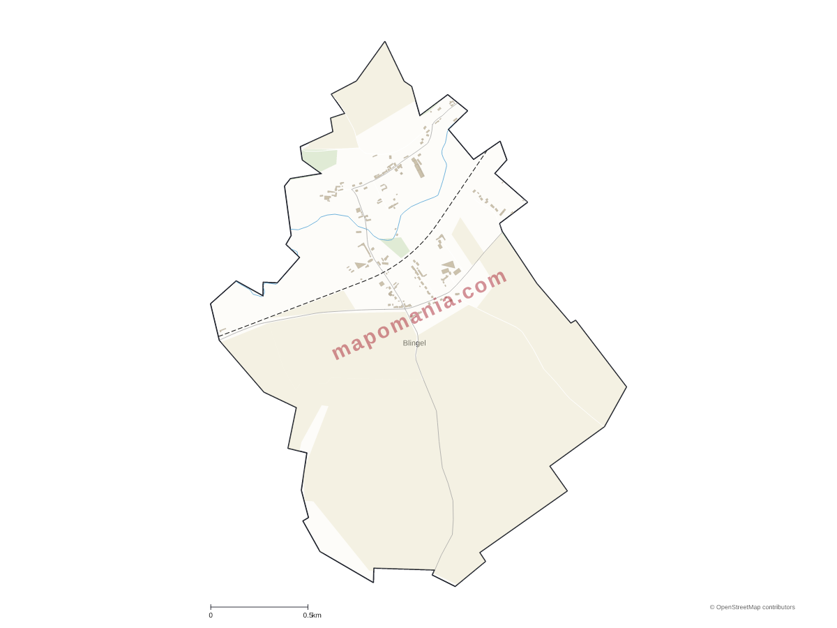 Carte de Blingel à personnaliser