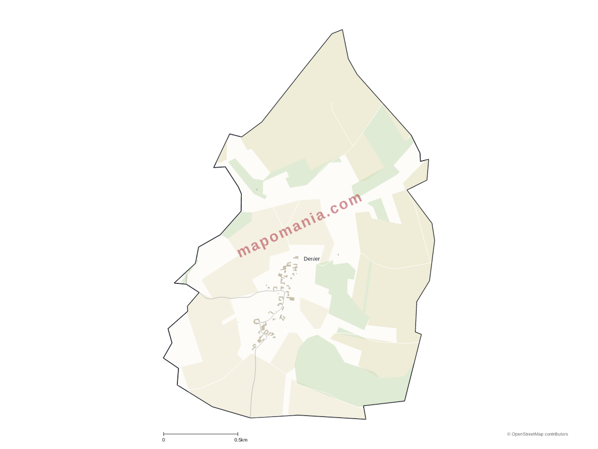 Carte de Denier à personnaliser