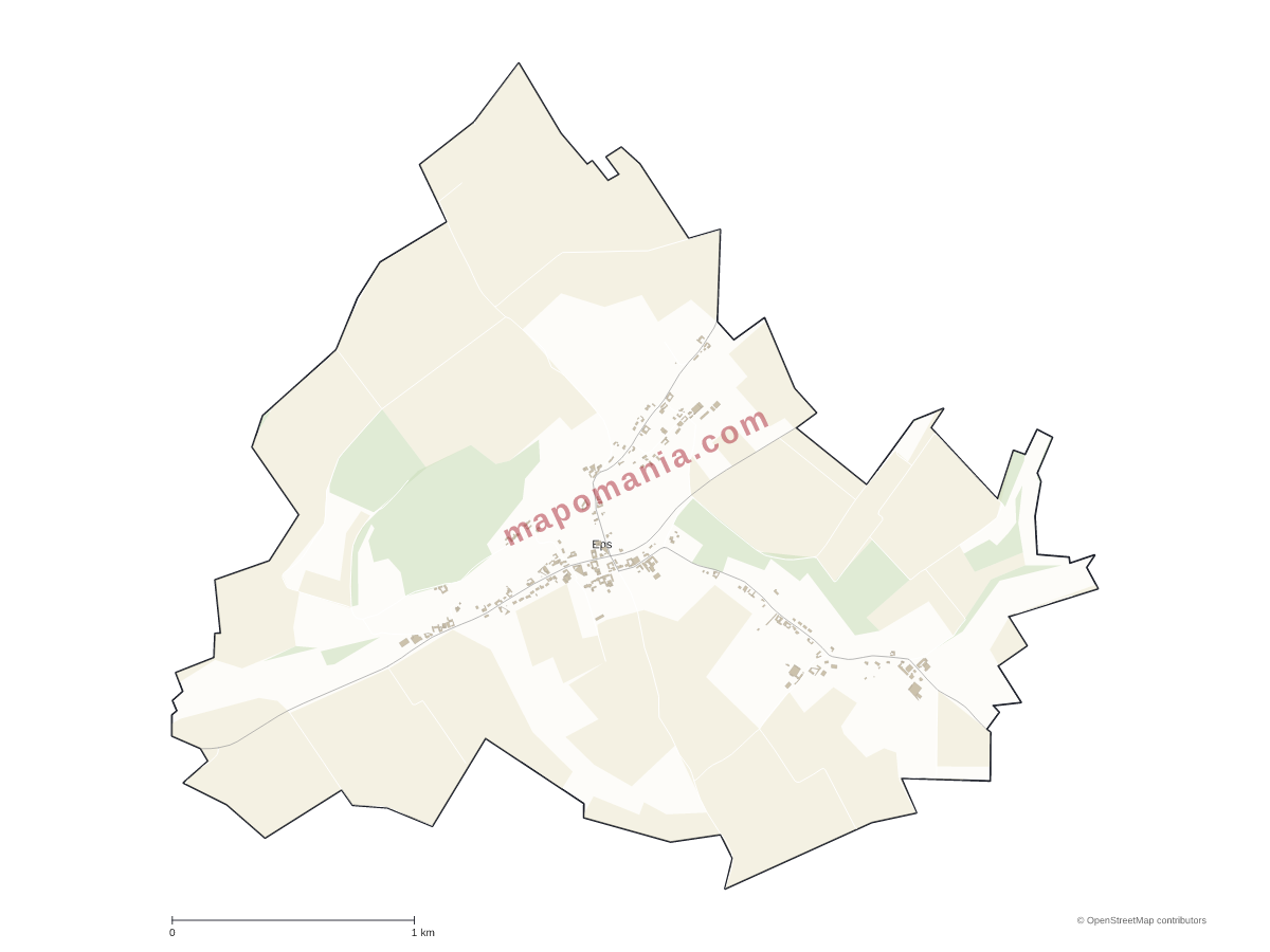 Carte de Eps à personnaliser