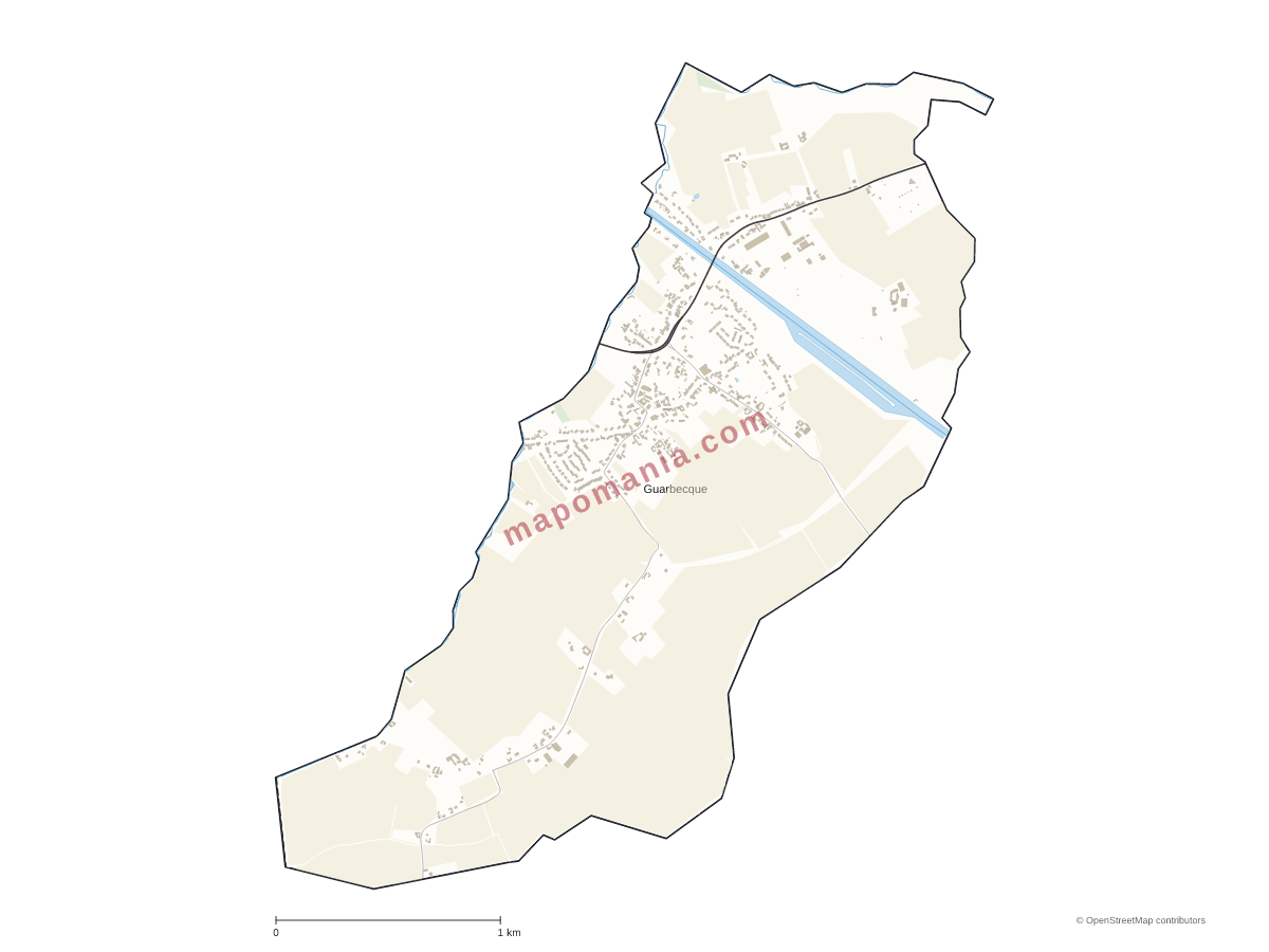 Carte de Guarbecque à personnaliser