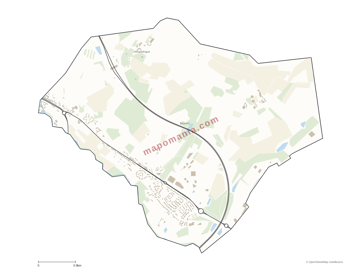 Carte de Isques à personnaliser