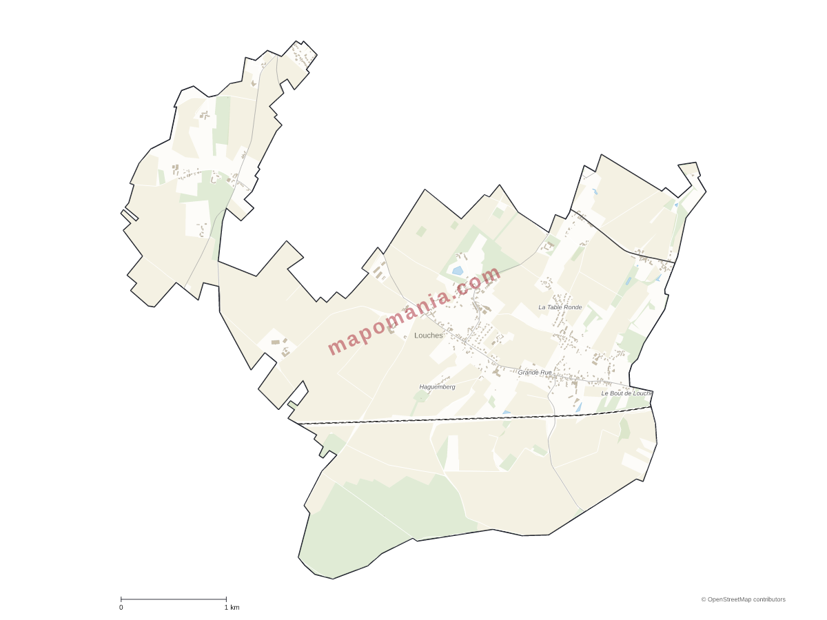 Carte de Louches à personnaliser