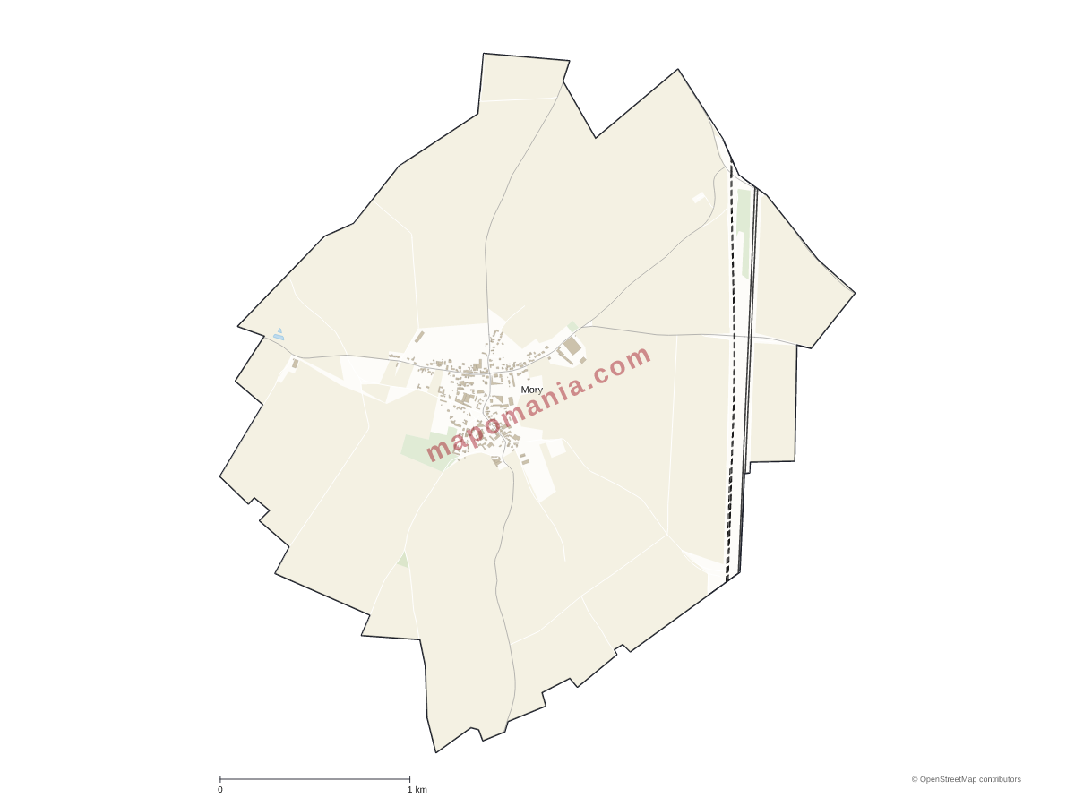 Carte de Mory à personnaliser