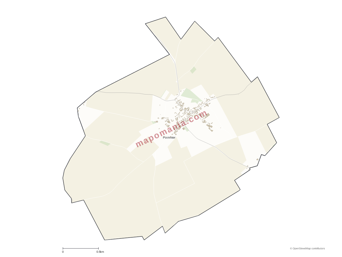 Carte de Pommier à personnaliser