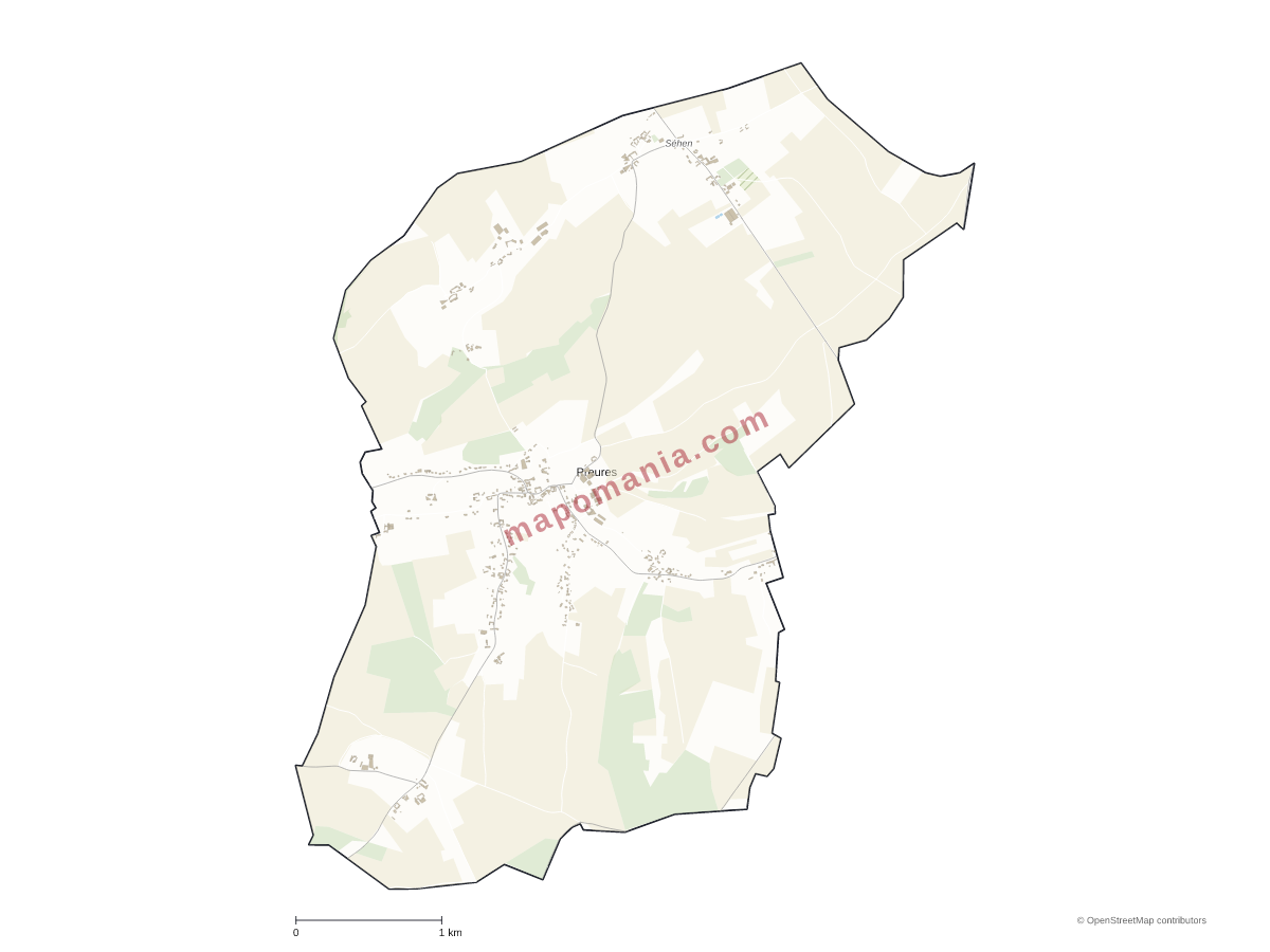 Carte de Preures à personnaliser