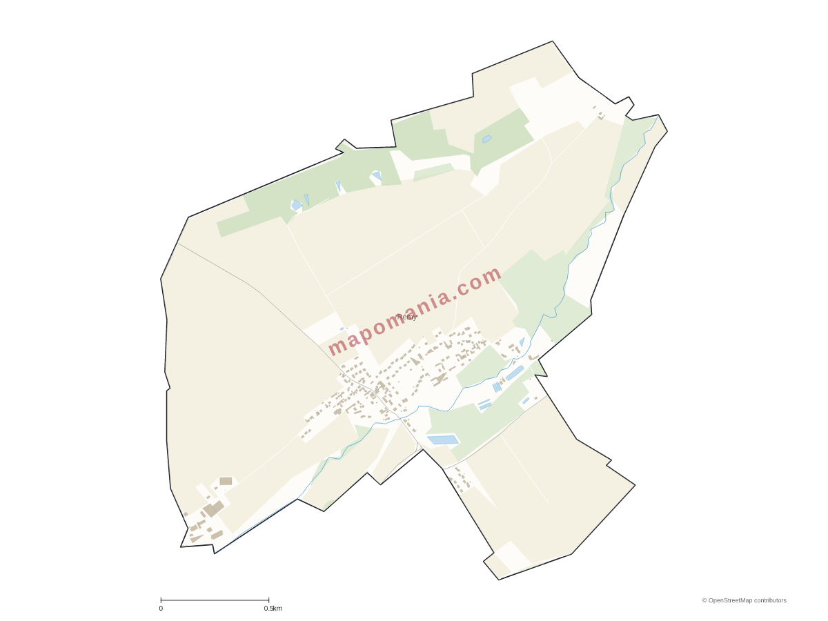 Carte de Rémy à personnaliser