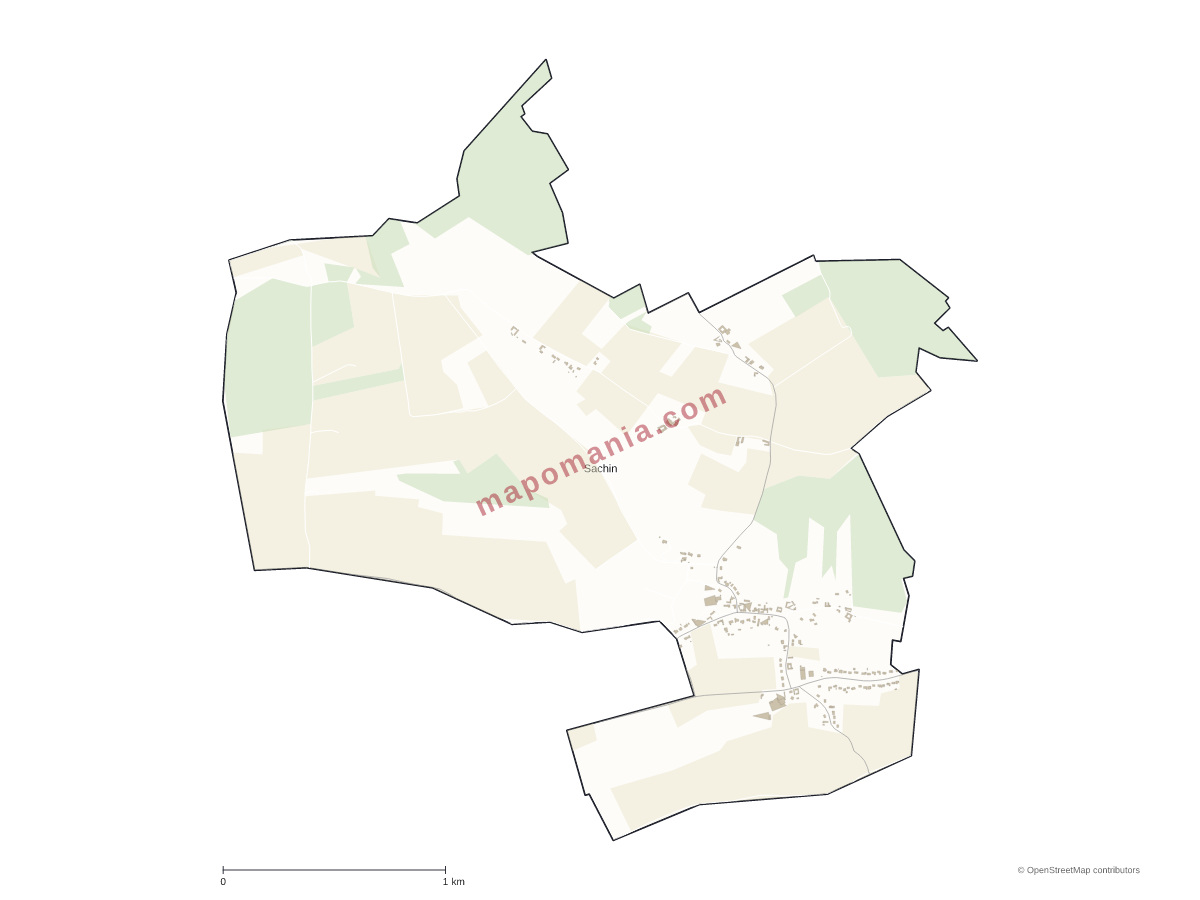 Carte de Sachin à personnaliser