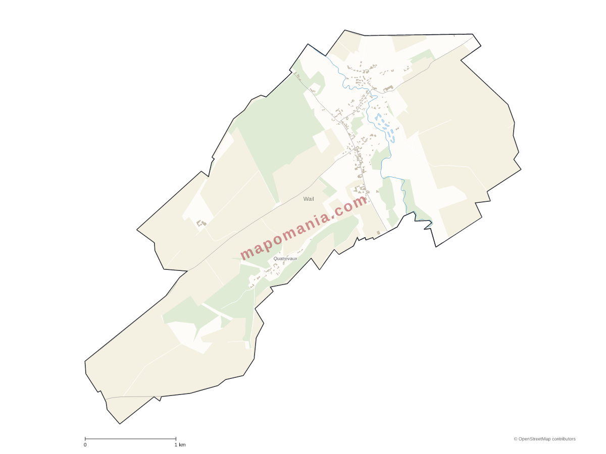 Carte de Wail à personnaliser