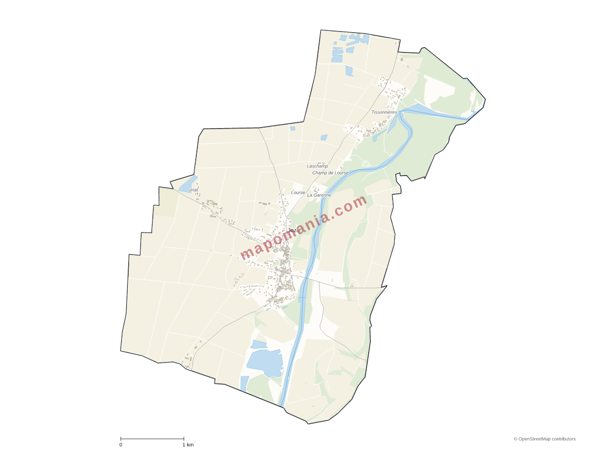 Carte de Joze à personnaliser