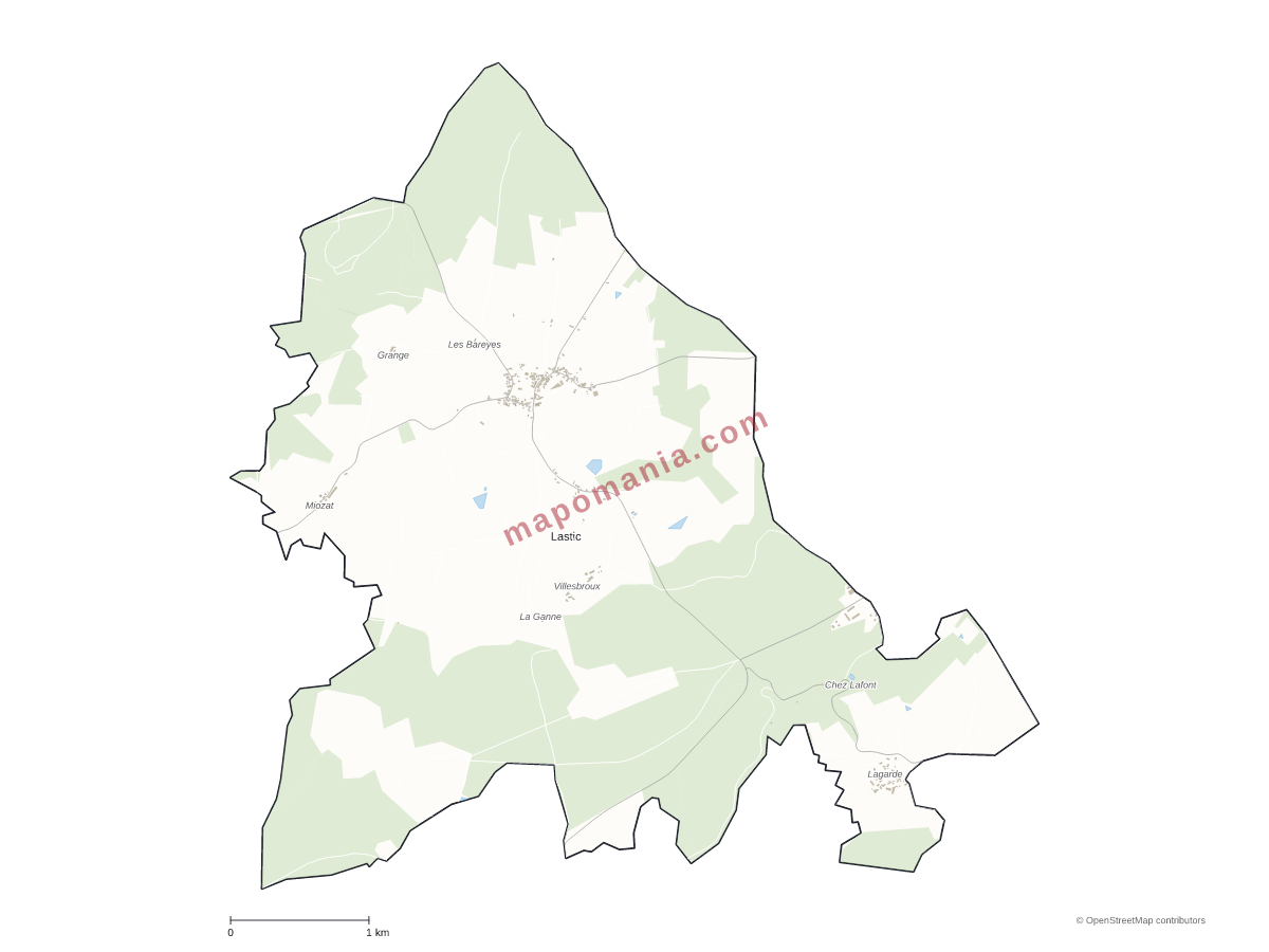 Carte de Lastic à personnaliser