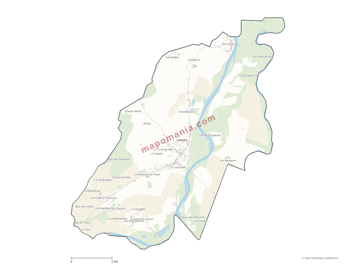 Carte de Limons à personnaliser
