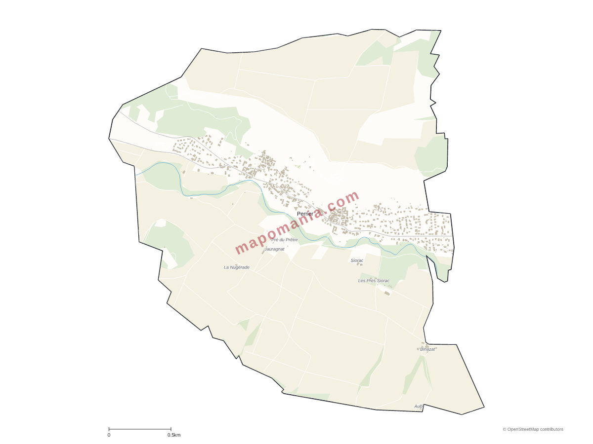 Carte de Perrier à personnaliser