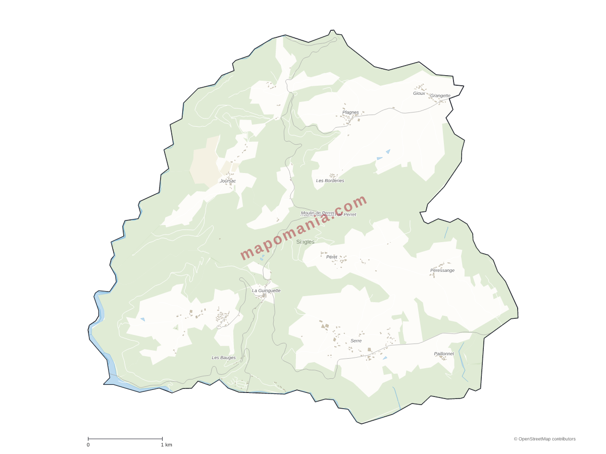 Carte de Singles à personnaliser