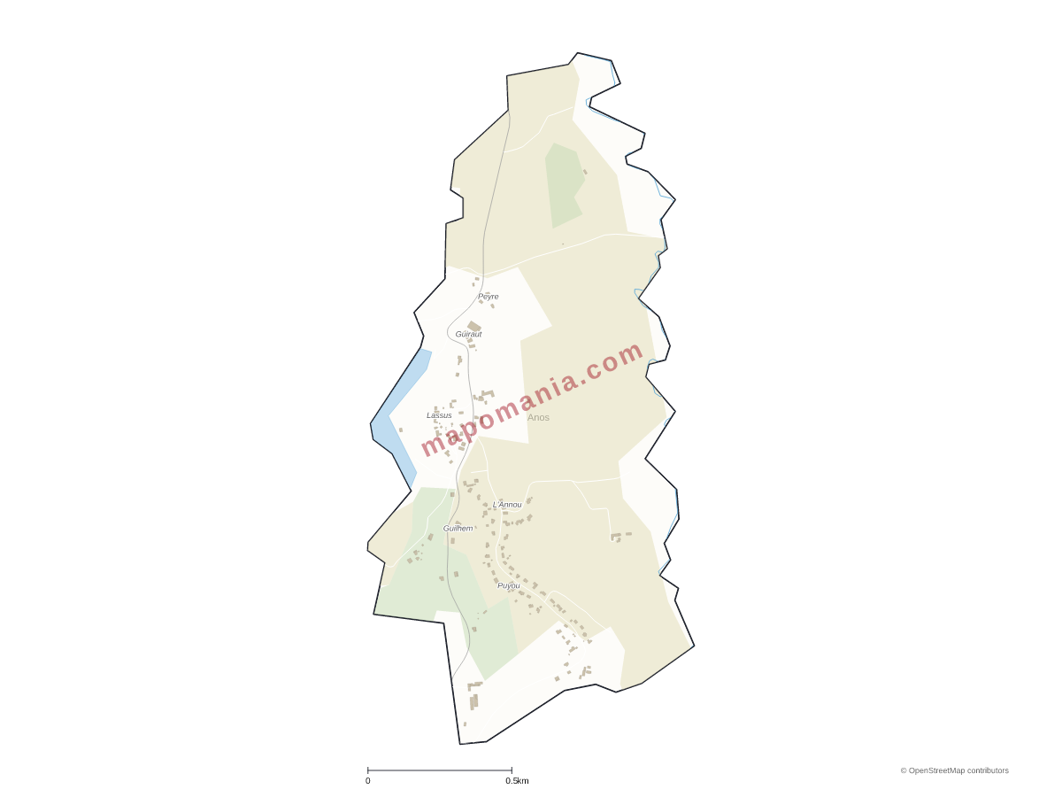 Carte de Anos à personnaliser