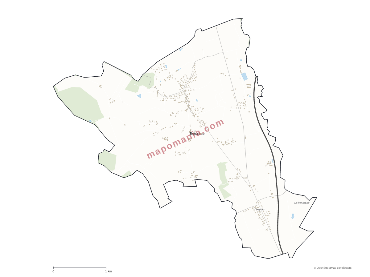 Carte de Bougarber à personnaliser