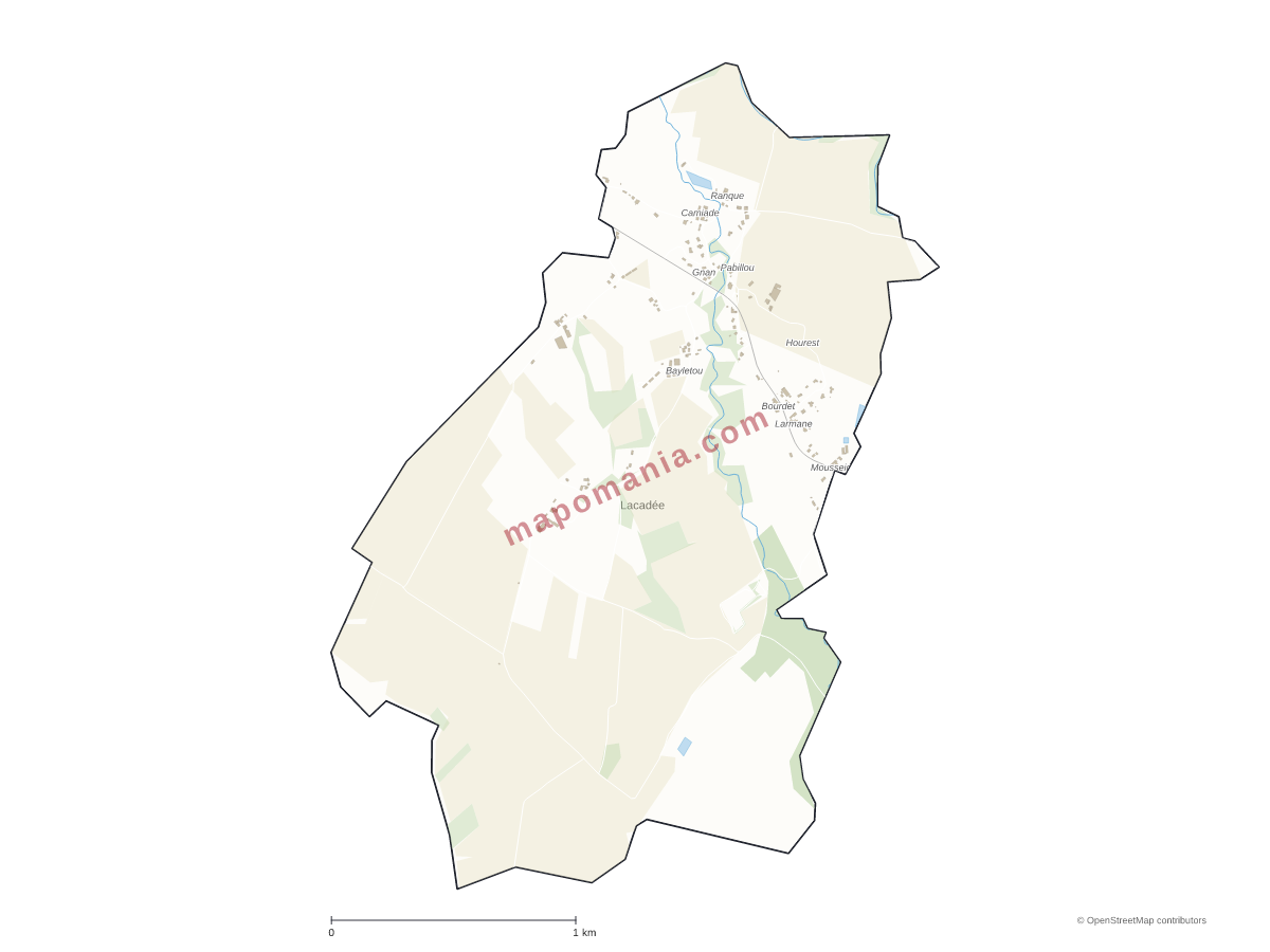 Carte de Lacadée à personnaliser