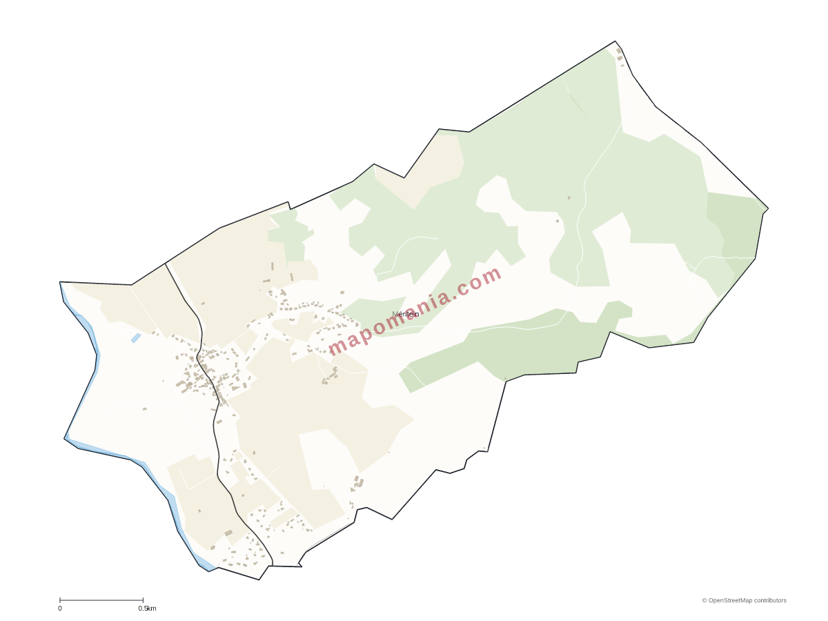 Carte de Méritein à personnaliser