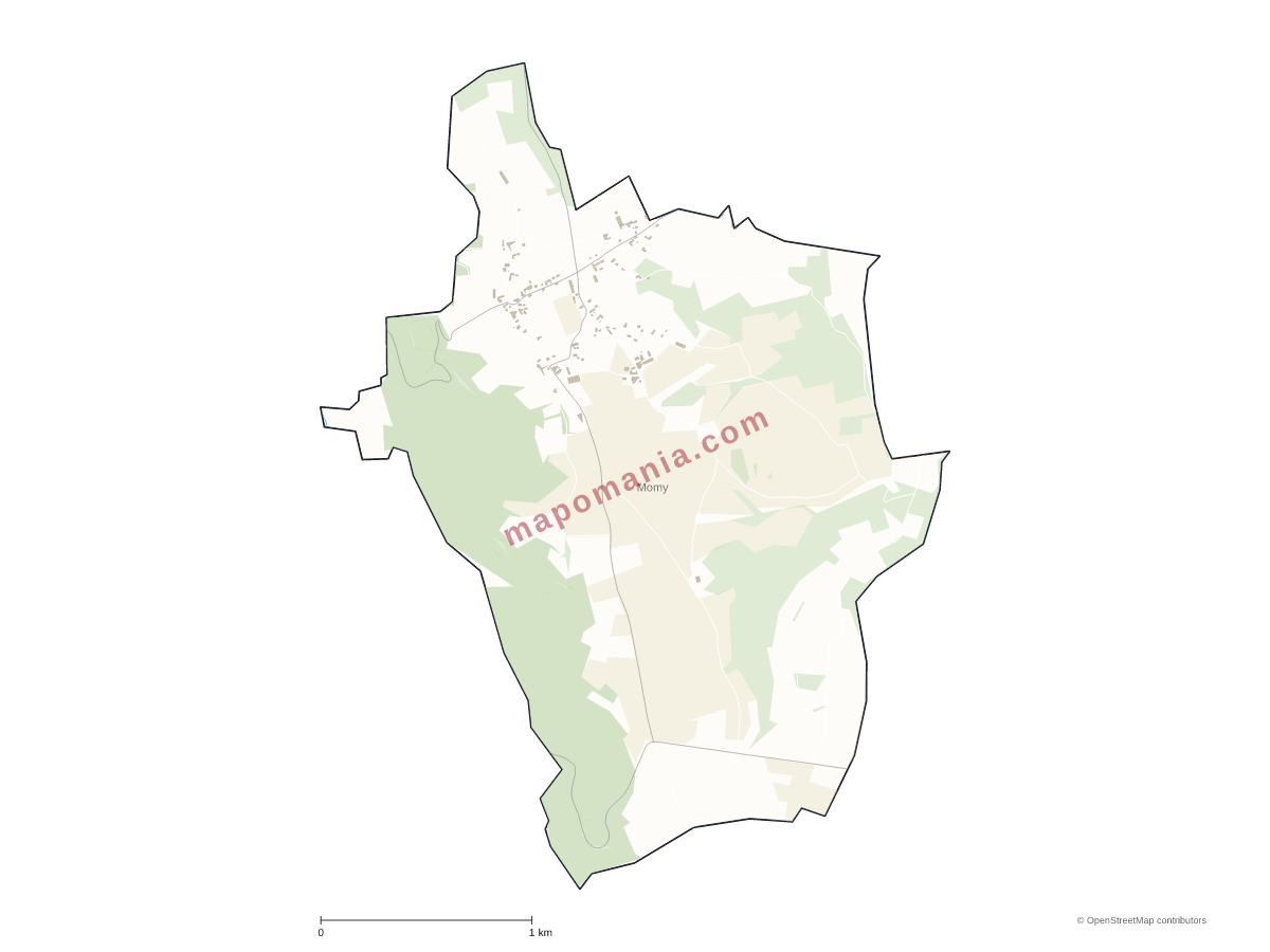 Carte de Momy à personnaliser