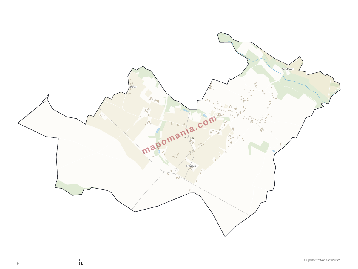 Carte de Pomps à personnaliser