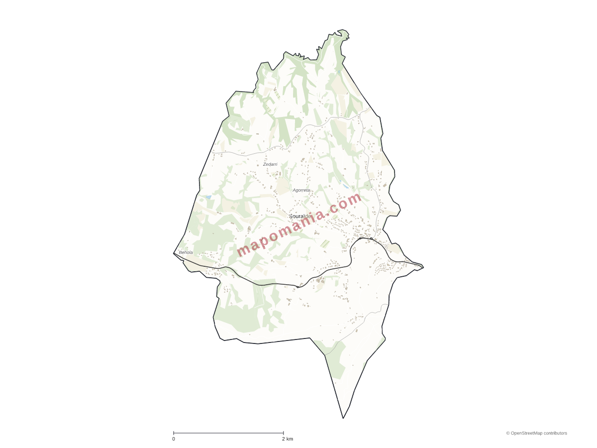 Carte de Souraïde à personnaliser