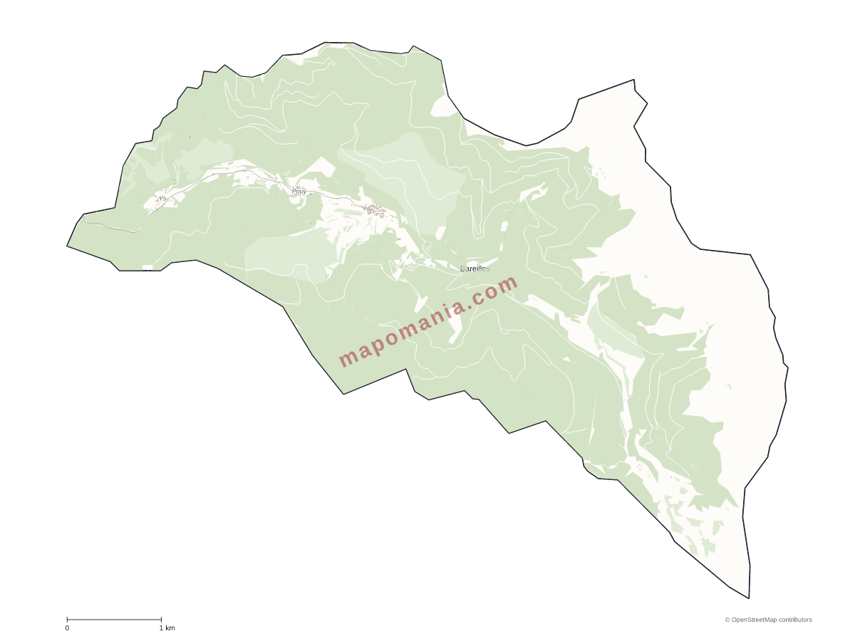 Carte de Bareilles à personnaliser