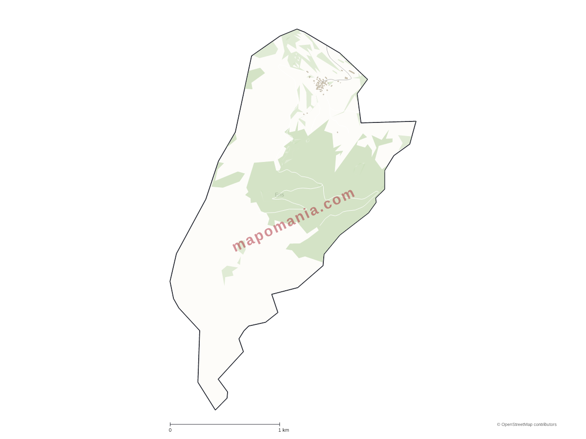 Carte de Ens à personnaliser
