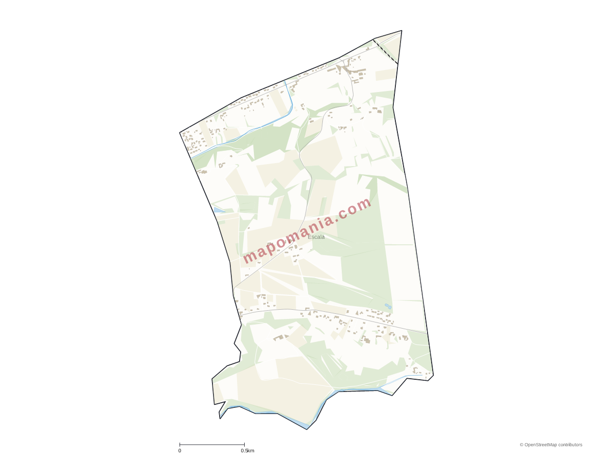 Carte de Escala à personnaliser
