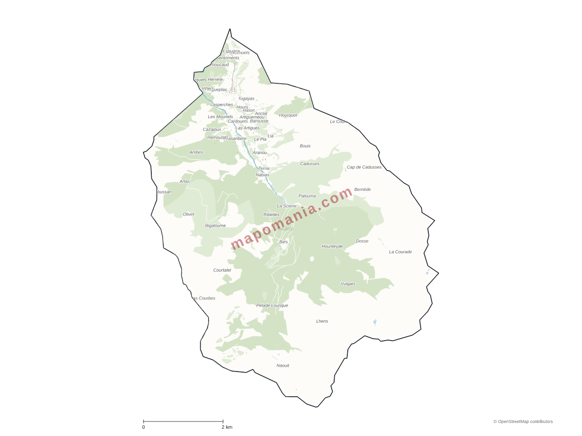 Carte de Gazost à personnaliser