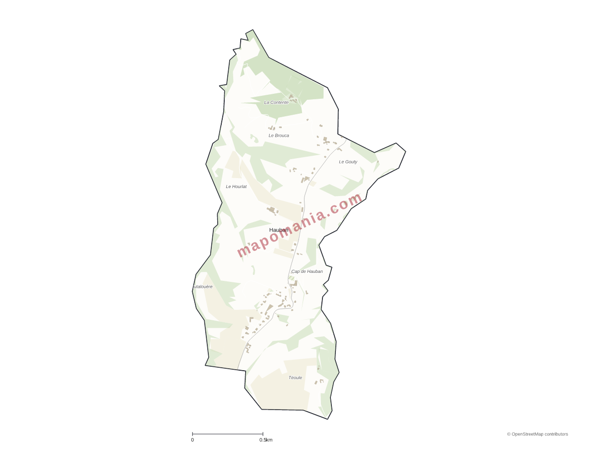 Carte de Hauban à personnaliser
