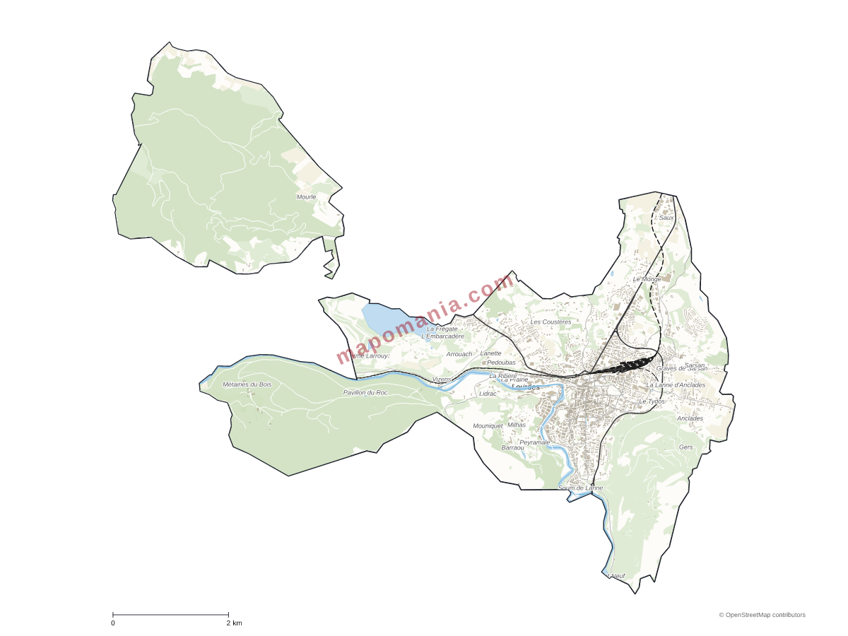 Carte de Lourdes à personnaliser