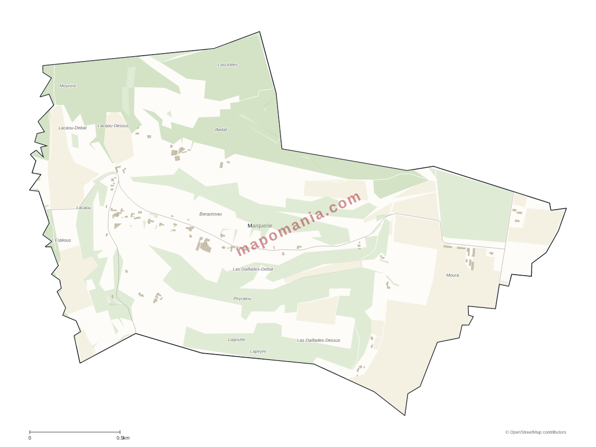 Carte de Marquerie à personnaliser