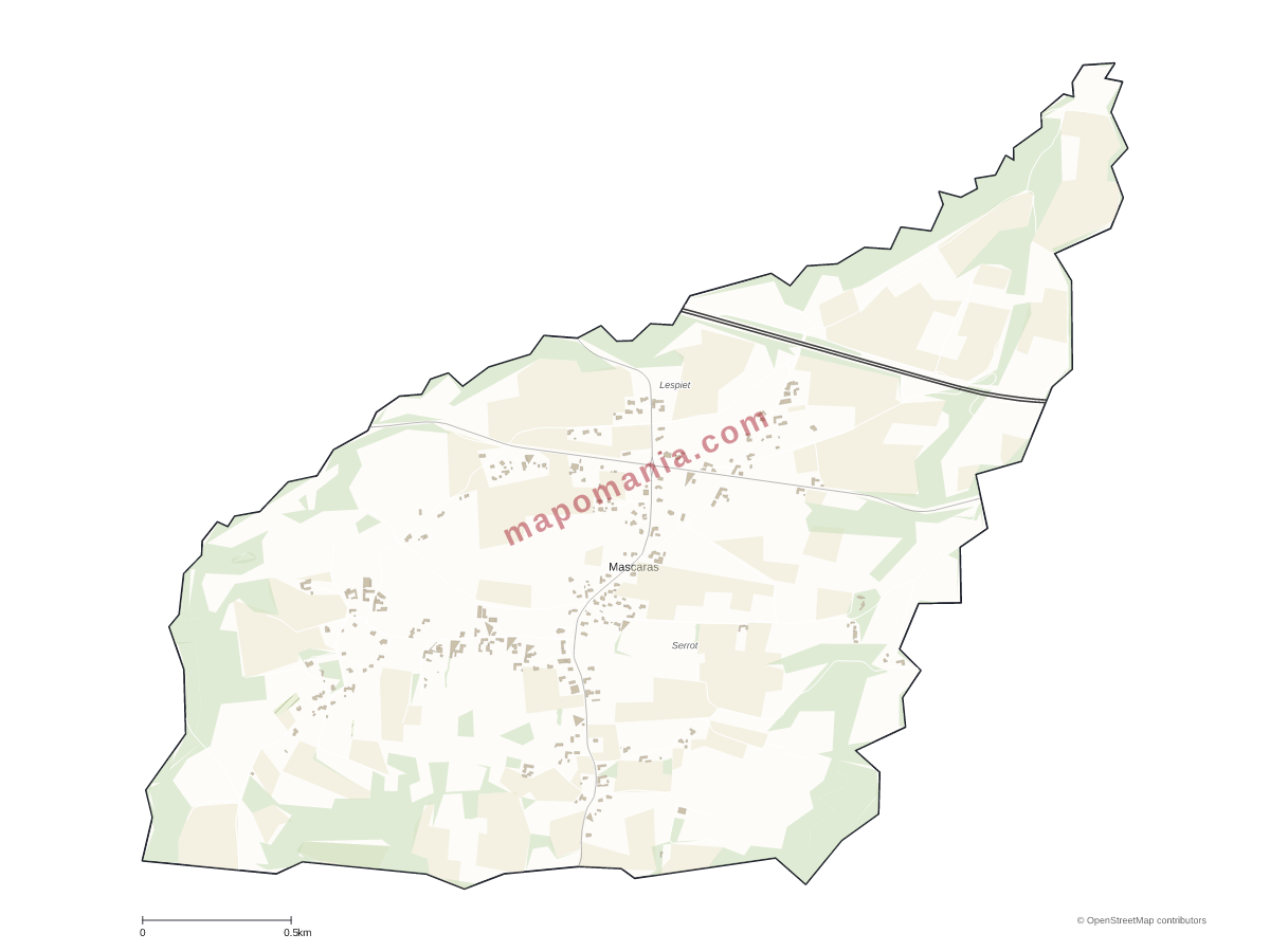 Carte de Mascaras à personnaliser