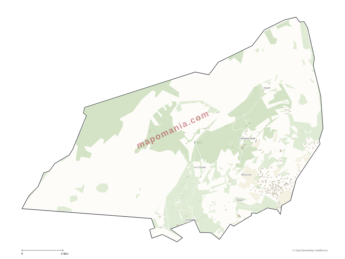 Carte de Omex à personnaliser