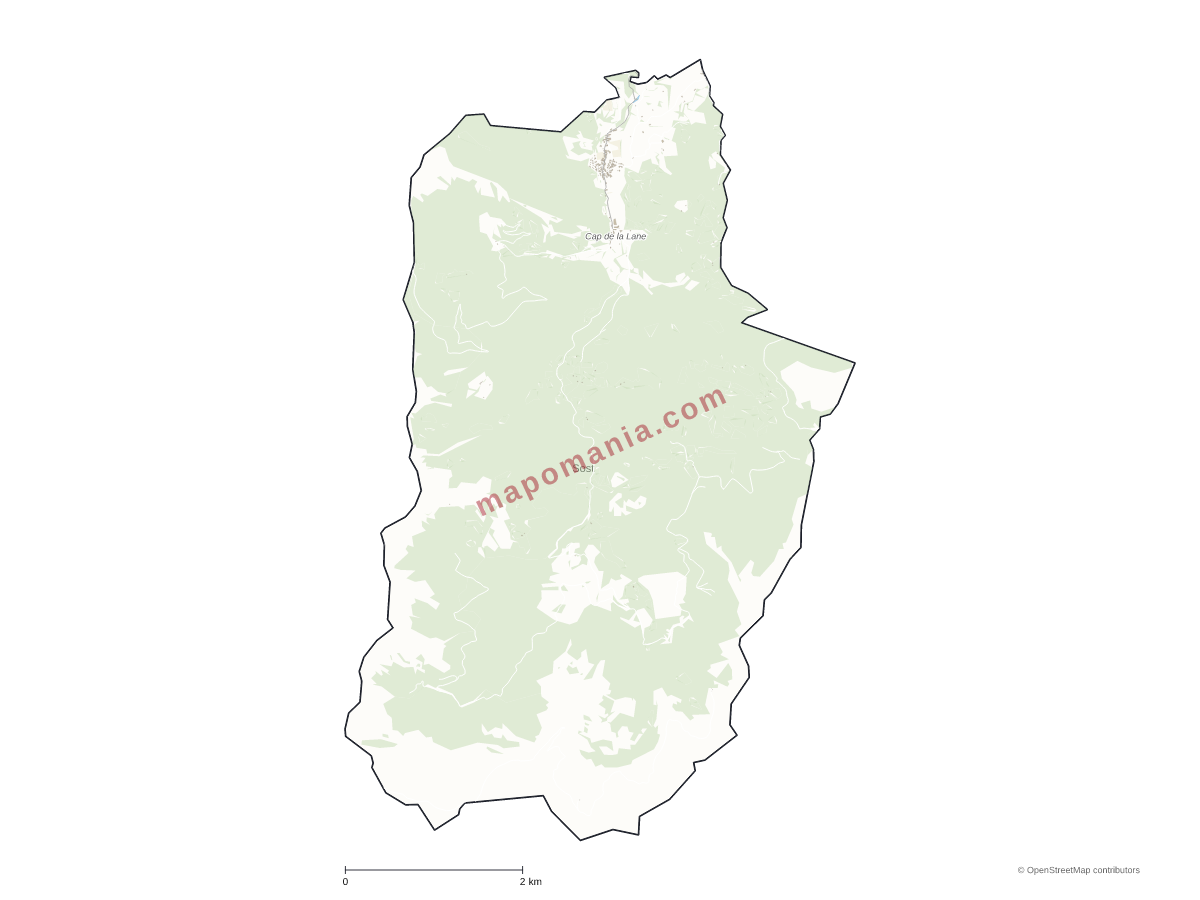 Carte de Sost à personnaliser