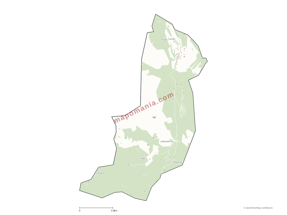 Carte de Uz à personnaliser