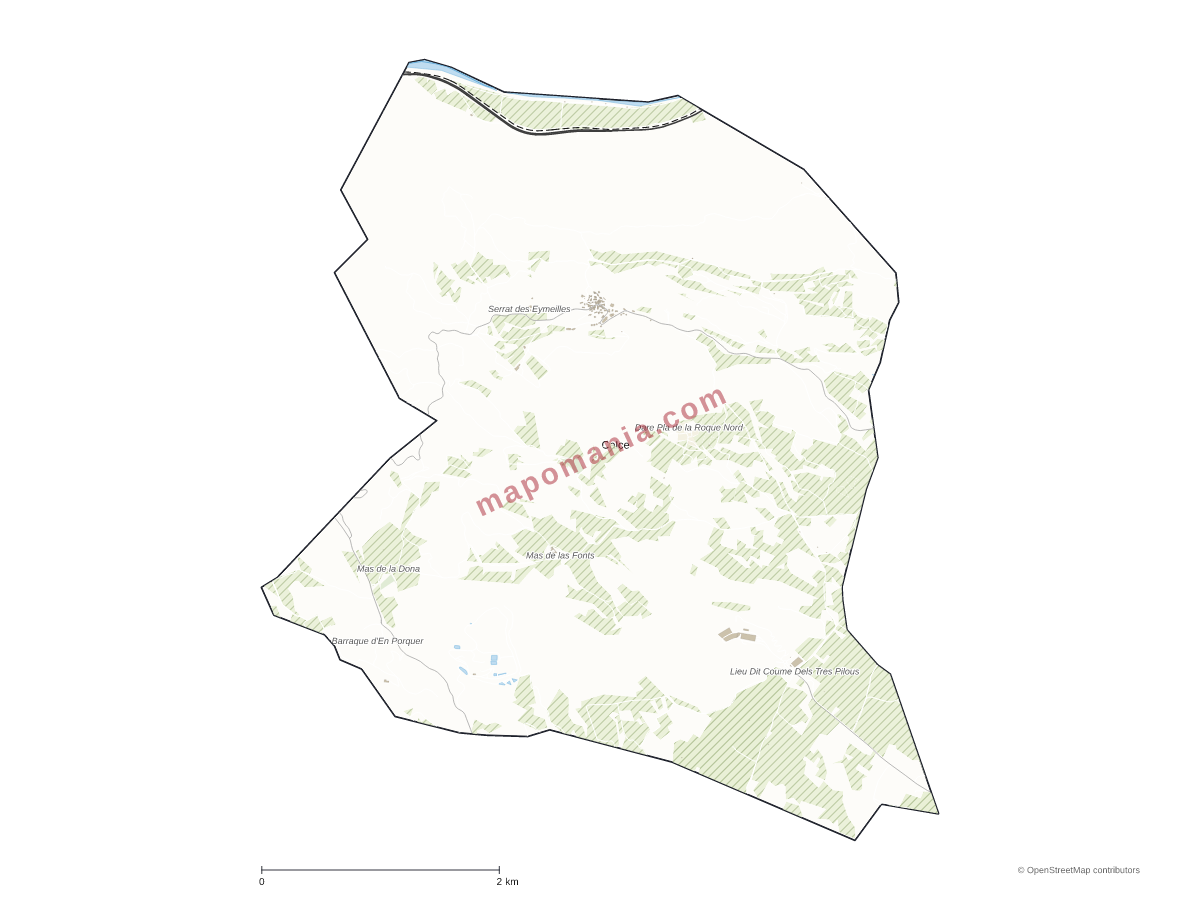 Carte de Calce à personnaliser