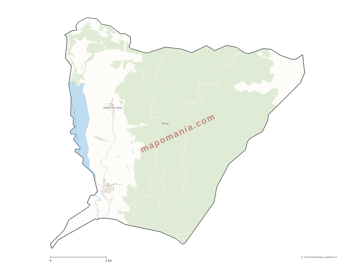 Carte de Réal à personnaliser