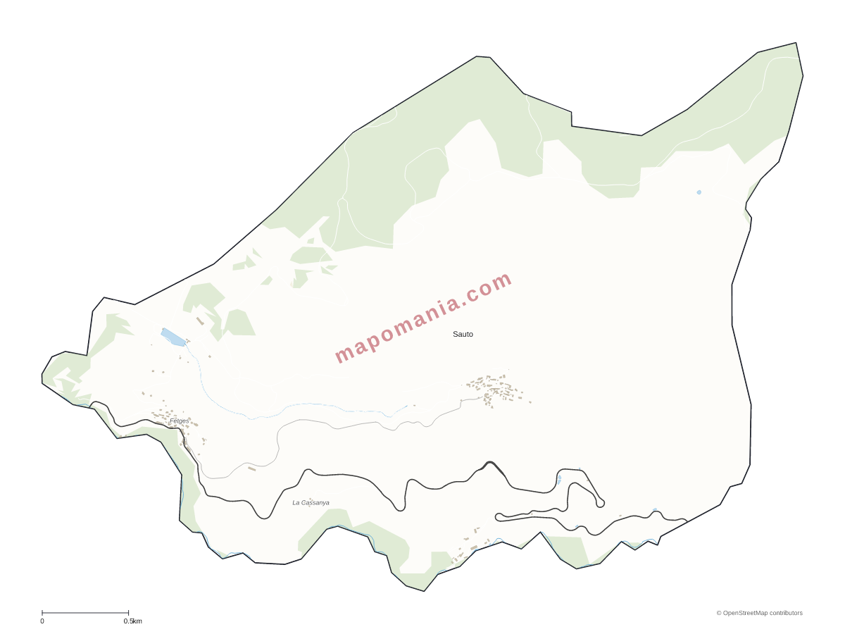 Carte de Sauto à personnaliser