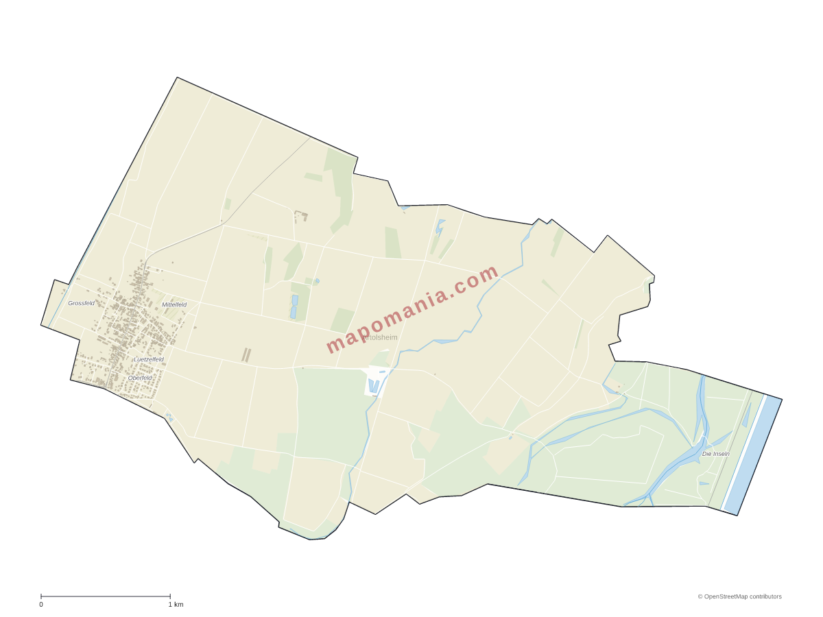 Carte de Artolsheim à personnaliser