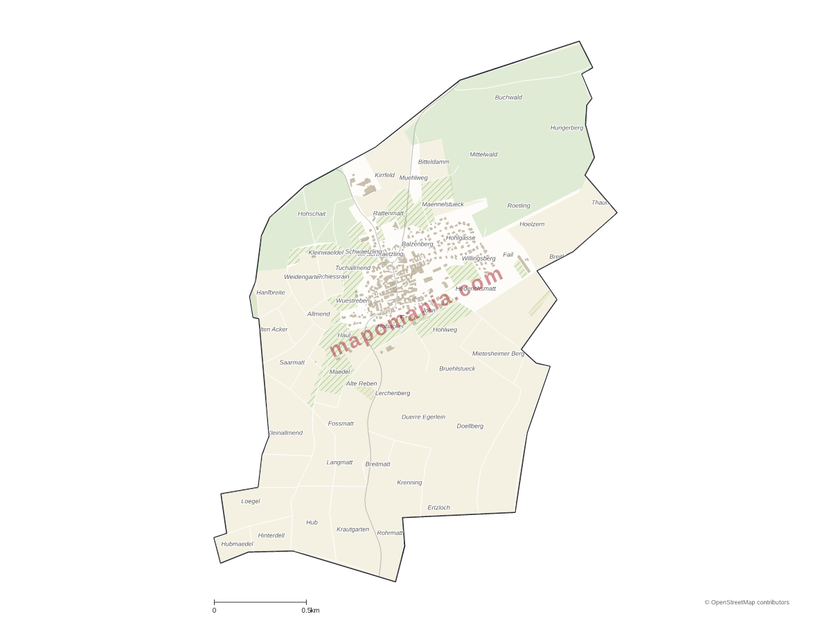 Carte de Engwiller à personnaliser