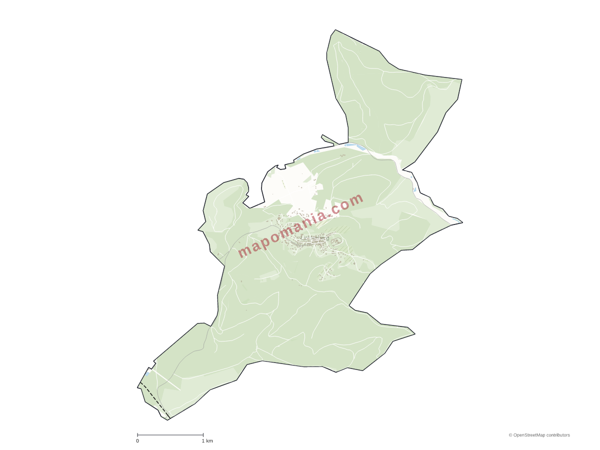 Carte de Lichtenberg à personnaliser