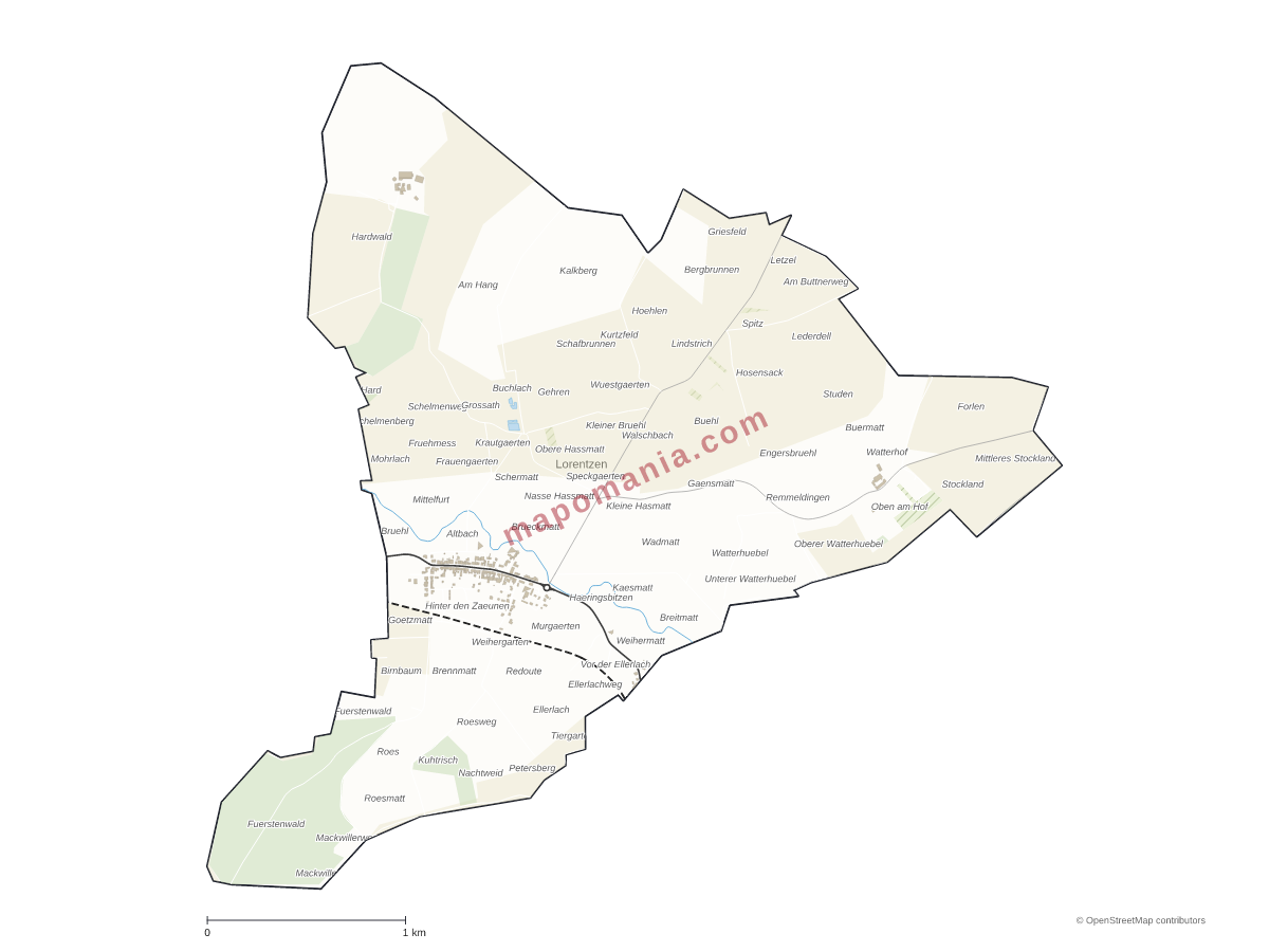 Carte de Lorentzen à personnaliser