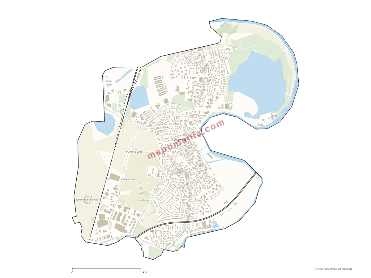 Carte de Ostwald à personnaliser