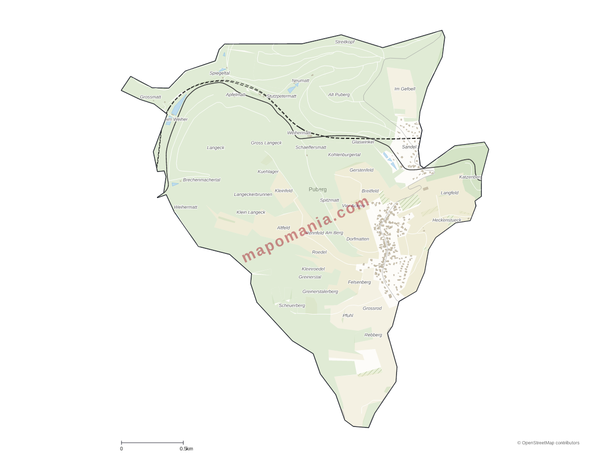 Carte de Puberg à personnaliser