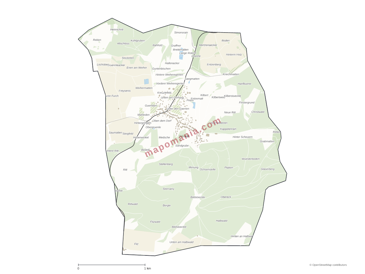 Carte de Winkel à personnaliser