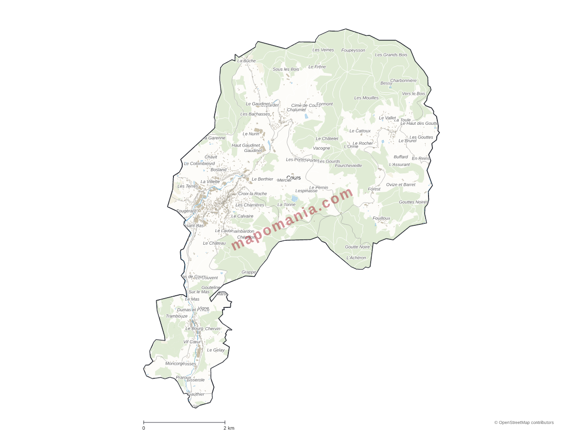 Carte de Cours à personnaliser