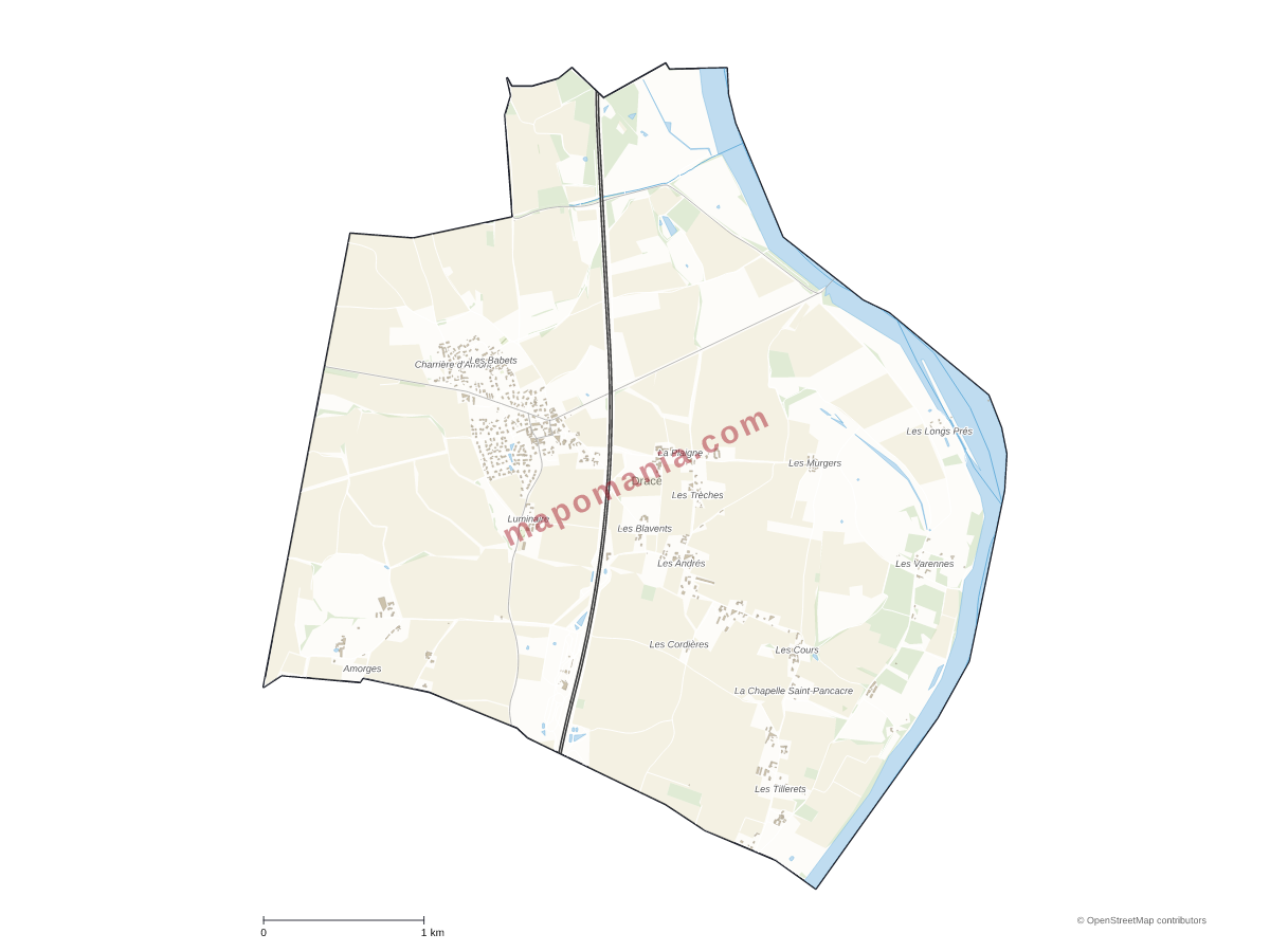 Carte de Dracé à personnaliser