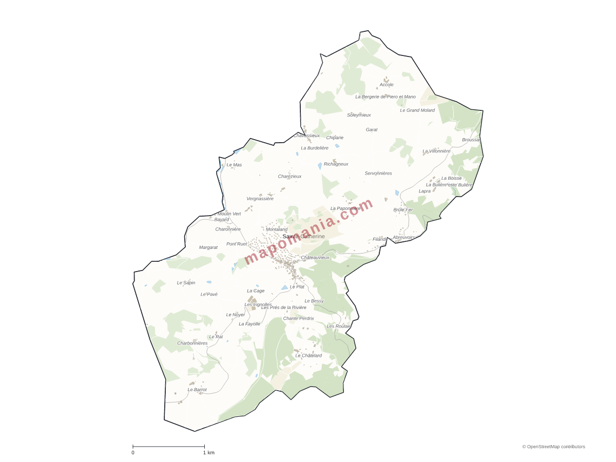 Carte de Sainte-Catherine à personnaliser