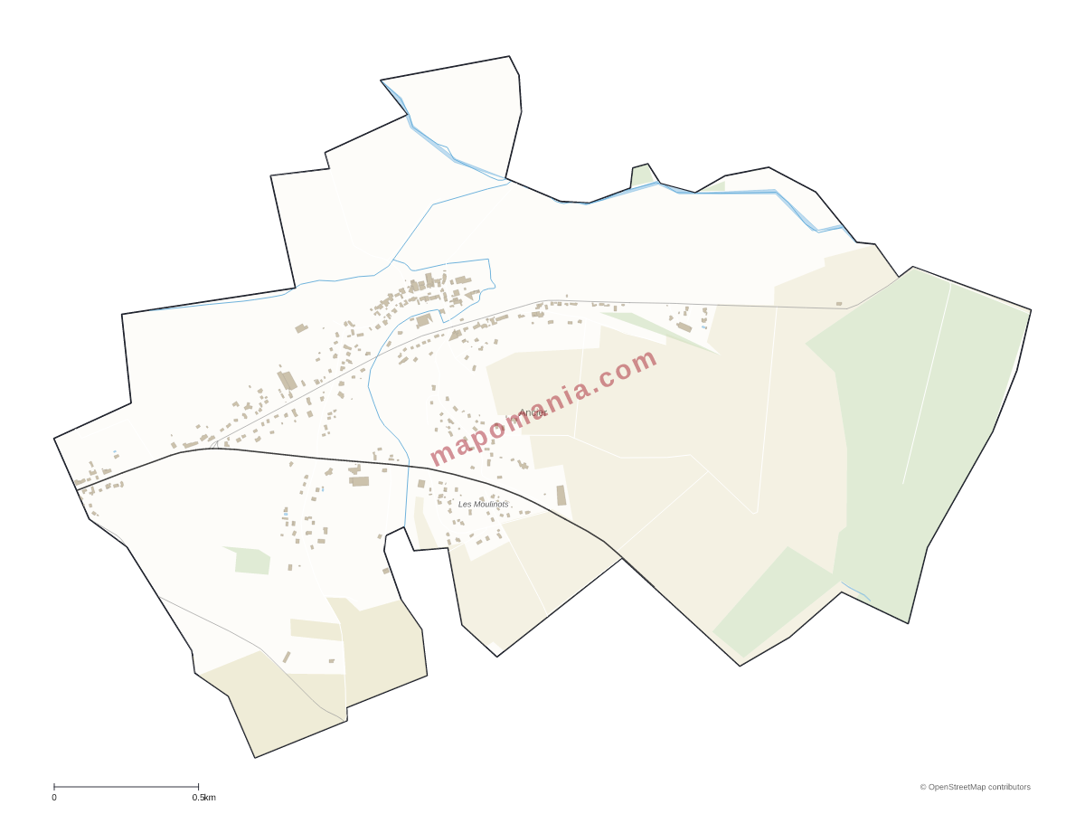 Carte de Ancier à personnaliser